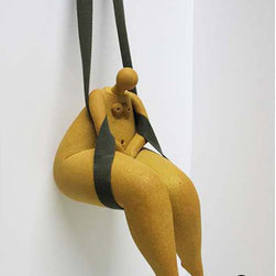 Ceramic Nude sculpture for table or fireplace - Products