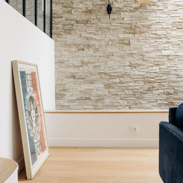 Rénovation du salon dans véranda