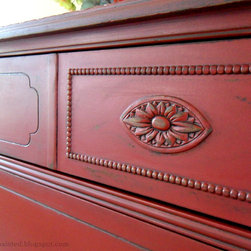 Custom Red Buffet - Products