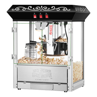 Paducah Popcorn Machine - 3-Gallon Antique Popper with Cart, 8oz