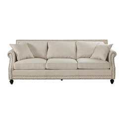 Camden Linen Sofa - Sofas