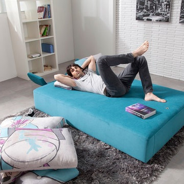 MyCube Modern Swivel Day Bed sofa bed by Famaliving San Diego