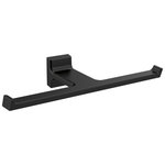 Delta - Delta Pivotal Double Tissue Holder, Matte Black, 79955-BL - The confident slant of the Pivotal Bath Collection makes it a striking addition to a bathroom�s contemporary geometry for a look that makes a statement. Complete the look of your bath with this Pivotal Double Tissue Holder. Delta makes installation a breeze for the weekend DIYer by including all mounting hardware and easy-to-understand installation instructions.  Matte Black makes a statement in your space, cultivating a sophisticated air and coordinating flawlessly with most other fixtures and accents. With bright tones, Matte Black is undeniably modern with a strong contrast, but it can complement traditional or transitional spaces just as well when paired against warm neutrals for a rustic feel akin to cast iron.You can install with confidence, knowing that Delta backs its bath hardware with a Lifetime Limited Warranty.