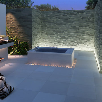 Artistic Tile Living Spaces