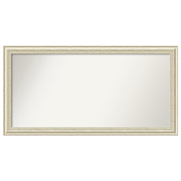 Wall Mirror,, Country White wash Wood, 51