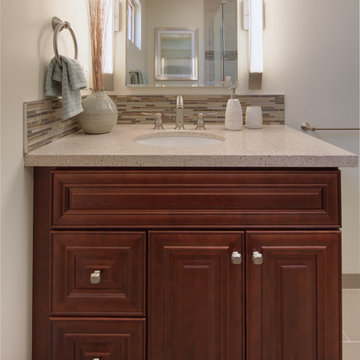Master Bathroom Remodel with Linear Drain - CairnsCraft Design & Remodel
