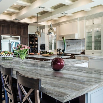 Fantasy Brown Marble Kitchen