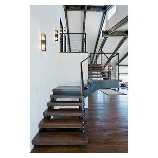 Hidden Hills Ranch Remodel - Contemporary - Staircase - Los Angeles ...