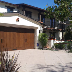 Mediterranean Flair - full house - Garage Doors And Openers
