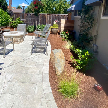 Fire pit sitting areas