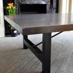 Modern Wheelbarrow Oversized Coffee Table - Coffee Tables