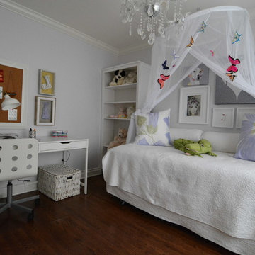 Girl's Bedroom with canopy