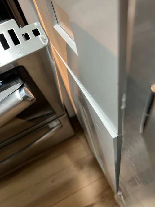 HELP with installing recessed pulls.