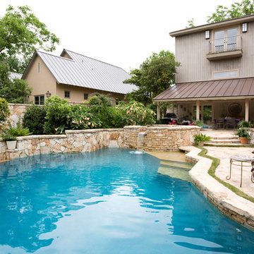 Custom Geometric Pool