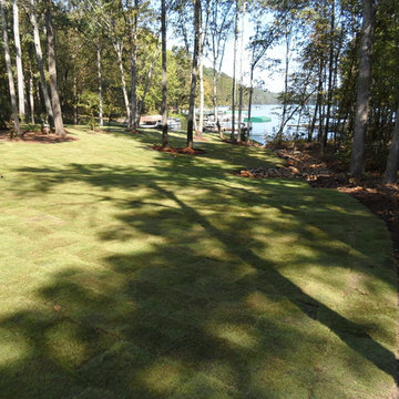 Lindsey Lakeside Drainage & Sod