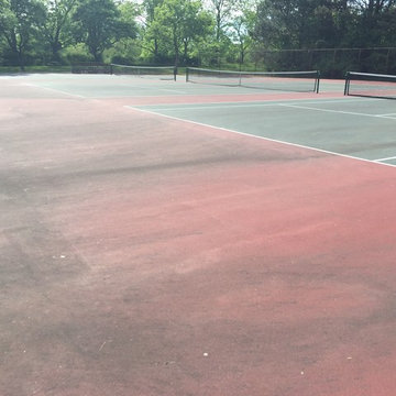 Tennis Court Pressure Cleaning | All Surface Restoration | Michigan