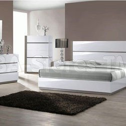 Manila Contemporary 4 PC Bedroom Set - Bedroom Products