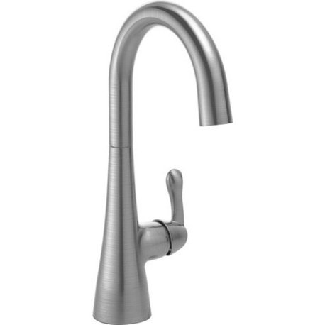 Delta Single Handle Bar Faucet, Arctic Stainless, 1953LF-AR