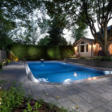 Award Winning Bedley Whitby Vinyl Pool Renovation