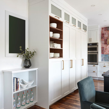 Kitchen with Paisley Tiles