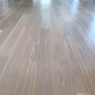 SOUTHAMPTON: 6" SELECT GRADE WHITE OAK INSTALLED & FINISHED WITH BONA WHITE