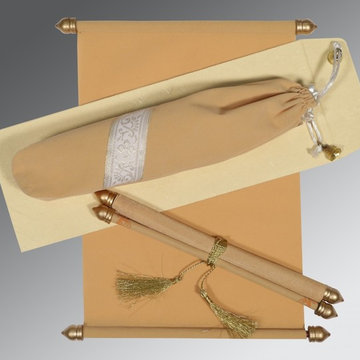 Scroll Wedding Cards