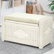 Wicker Ottoman