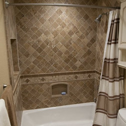 Dynasty, Cherry, Nutmeg, Onyx - Tile