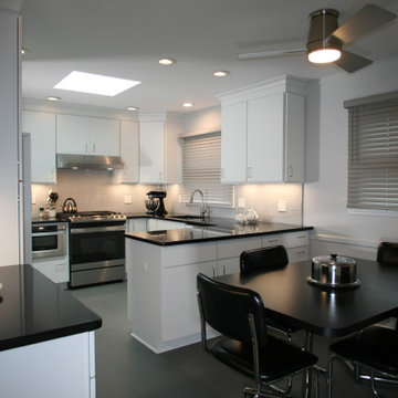 Kitchen Design and Renovation - Black and White