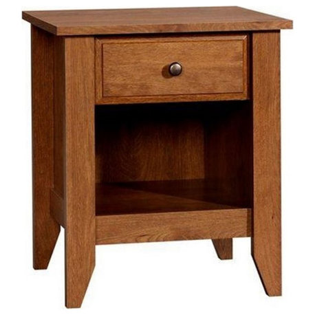 Sauder Shoal Creek Nightstand in Oiled Oak