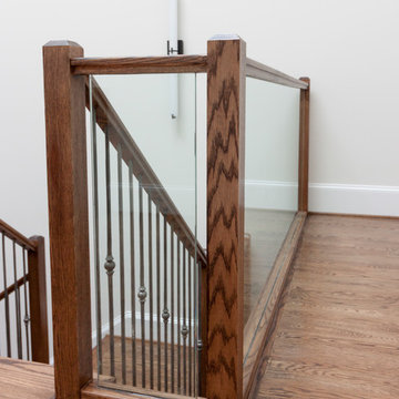 Project #44 | Contemporary Staircase with Skylit Stairwell