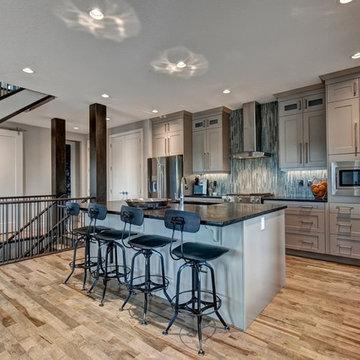 Organik Charisma Hardwood Flooring - Kitchen