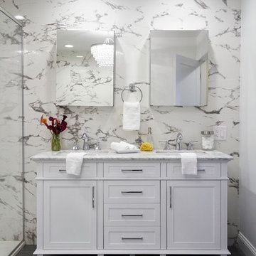 Transitional Bathroom in Reston