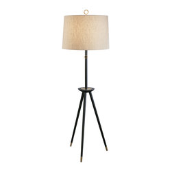 Robert Abbey - Robert Abbey Jonathan Adler Ventana Tripod Floor Lamp - Floor Lamps