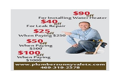 Plumber Sunnyvale TX