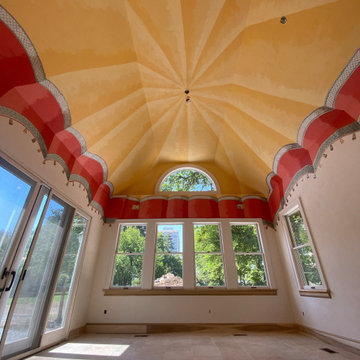 Sunroom tent ceiling