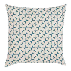 Asmita Cushion in Sapphire Blue - Decorative Pillows