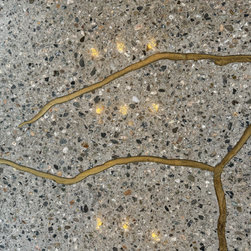 Japanese Kintsugi Polished Concrete - Flooring
