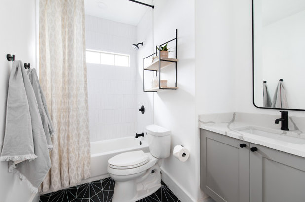 Transitional Bathroom by Hello Kitchen