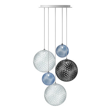 Dining Table Napa Pendants Multi Color Chandelier