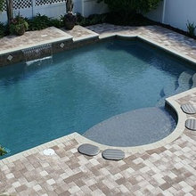 pool liner stairs