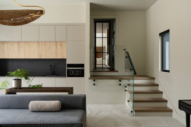 Home design - contemporary home design idea in San Francisco