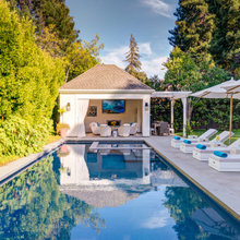 Pools and Cabanas