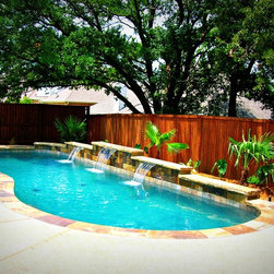 Swimming Pool Water Features - Products