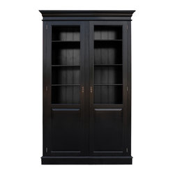 Eton Display Cabinet - black 2 bay - Products