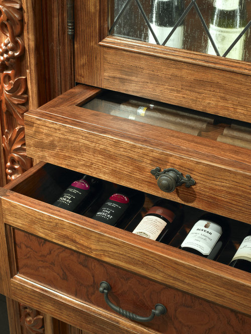 Custom Built In Cigar Humidor Houzz