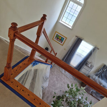 New Hope Kitchen Painting Railings Trim