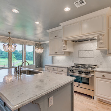 Pearl Shell Tile Installation Gallery