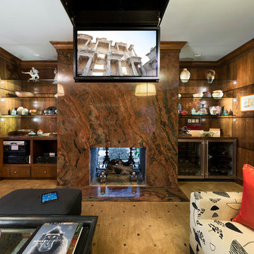 One House - Two Media Rooms - Two Different Approaches
