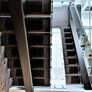 Center Stringer Staircase